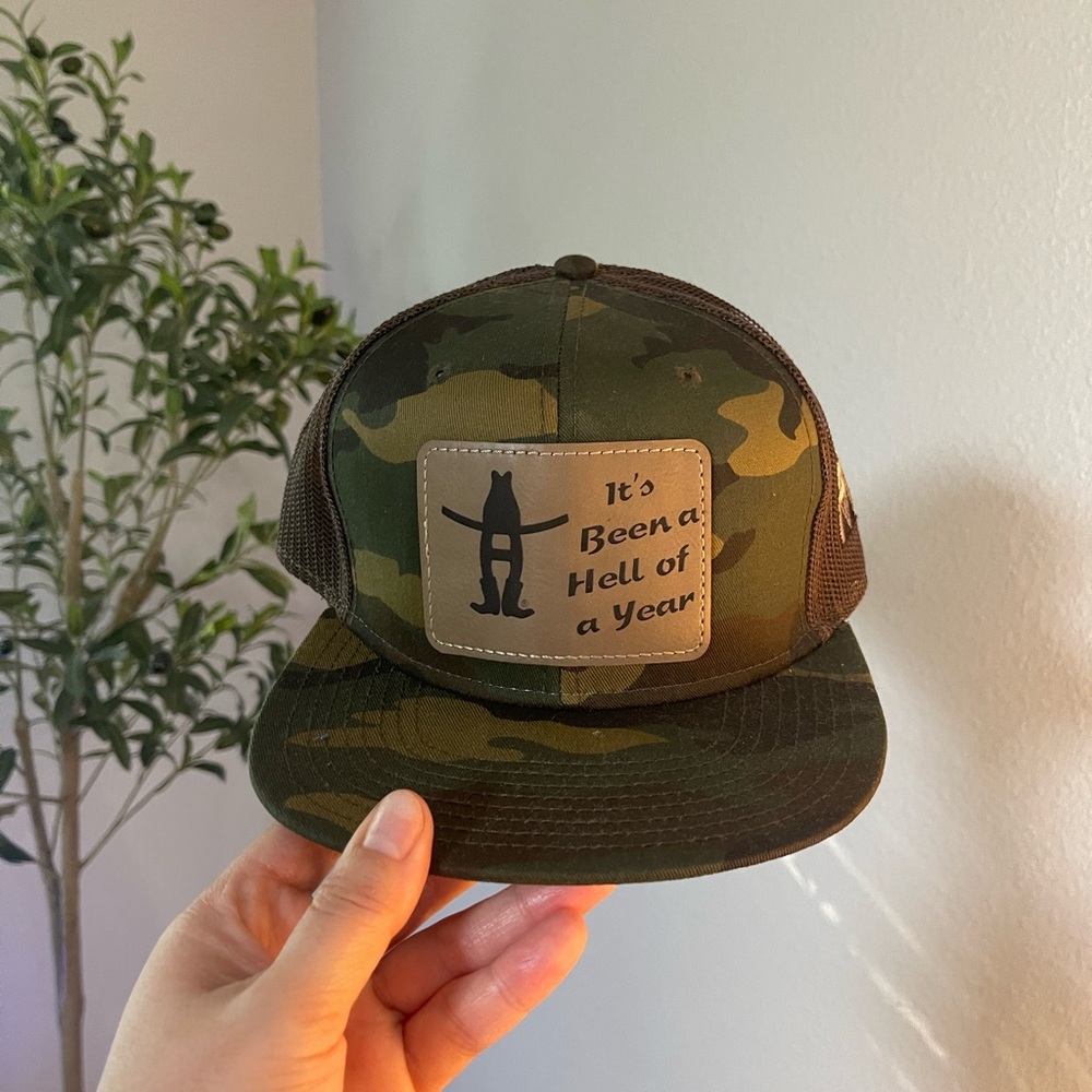 HLSR x Parker McCollum Camo Flat Bill Hat